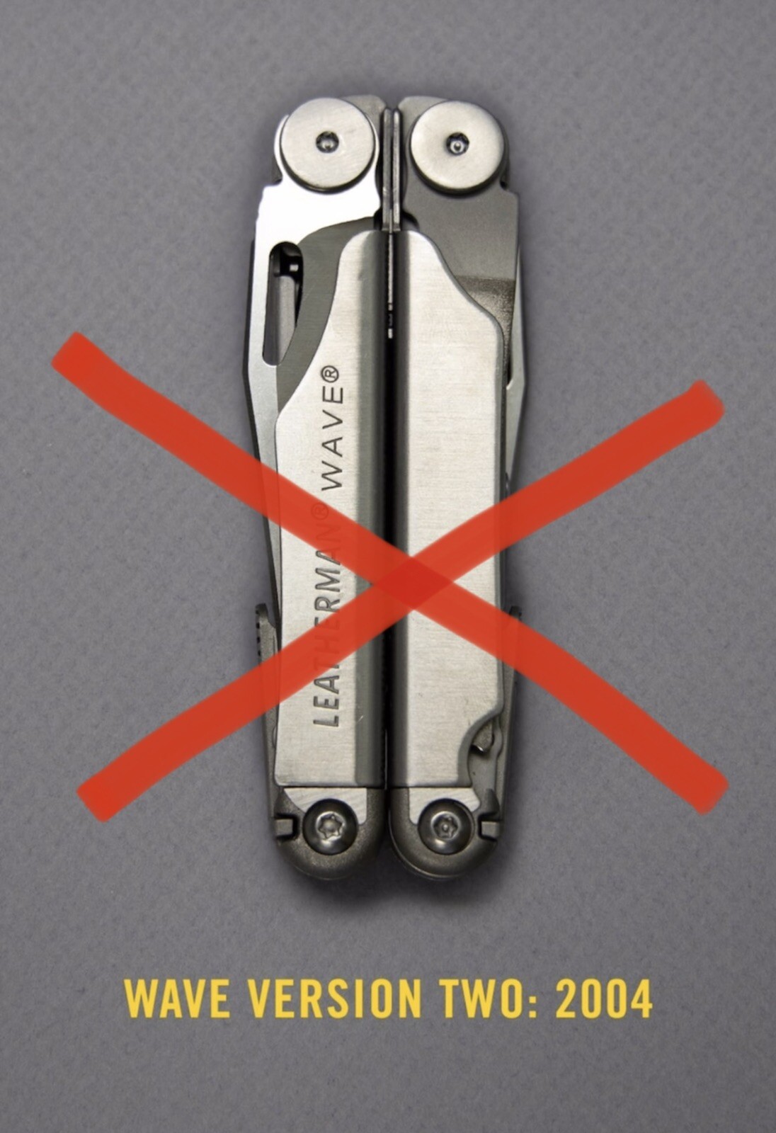 Leatherman Original Wave/1st generation Parts Replacement: serrated Knife/Blade
