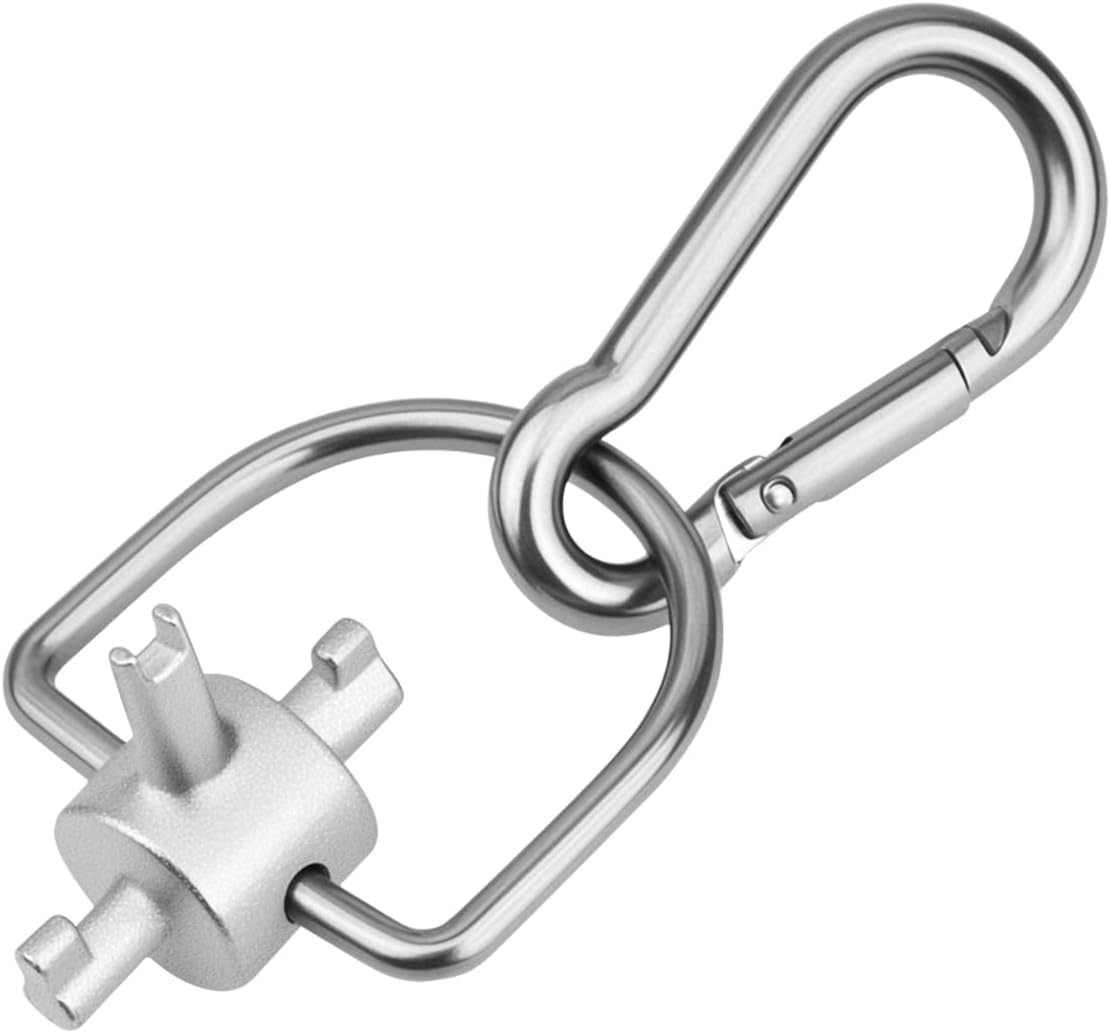 HVAC Tools Locking Cap Key for R410A R22 Refrigerant, 3in1 Valve Core Removal…