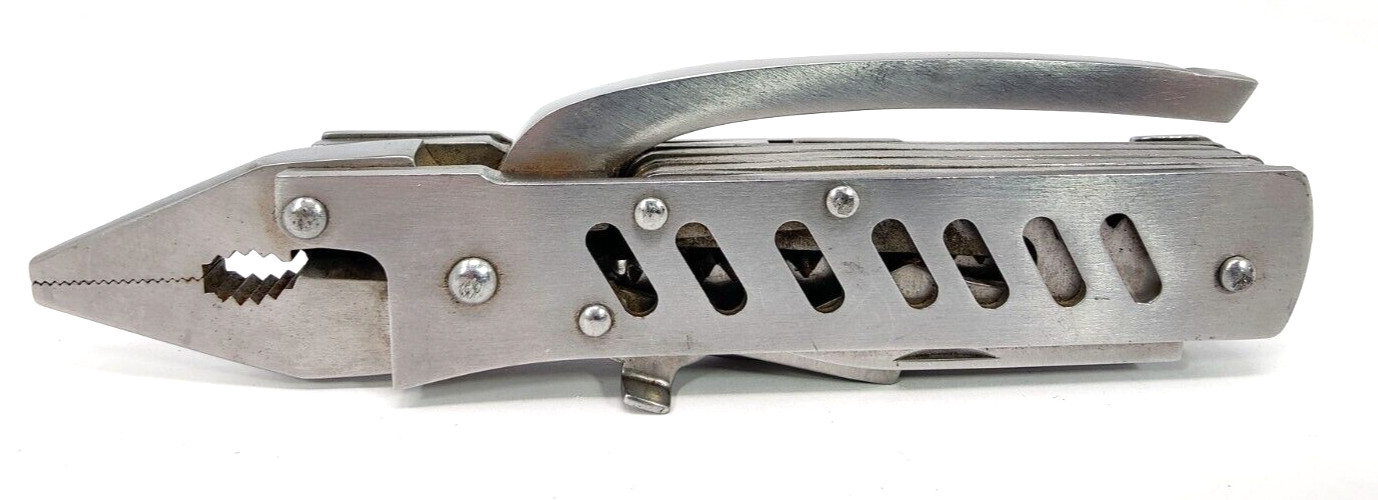 Multi Tool All Purpose Pliers Knife w/ Blades, Opener, Scissors and Screwdrivers