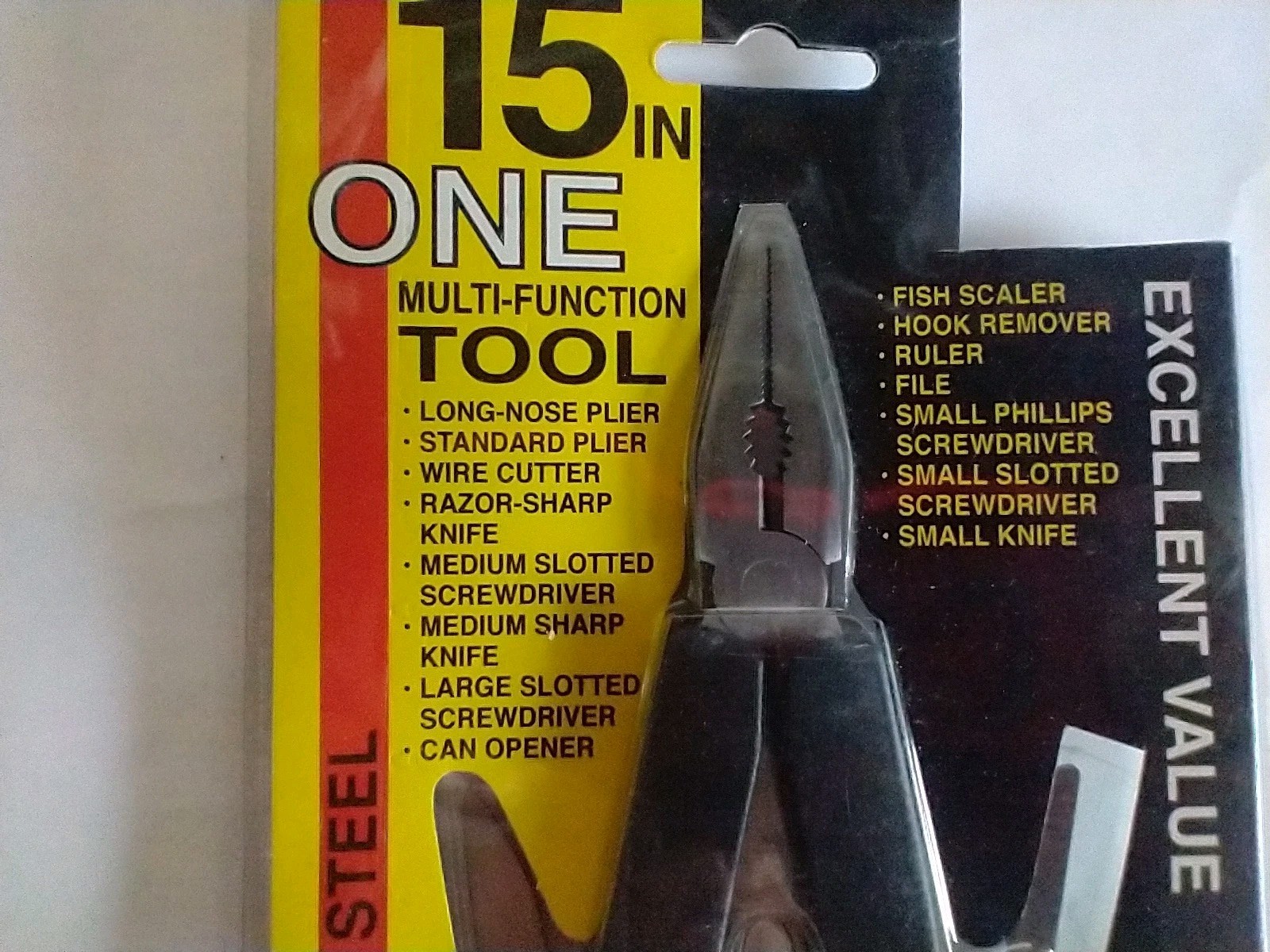 15 In One Multifunction Tool + Free Gift