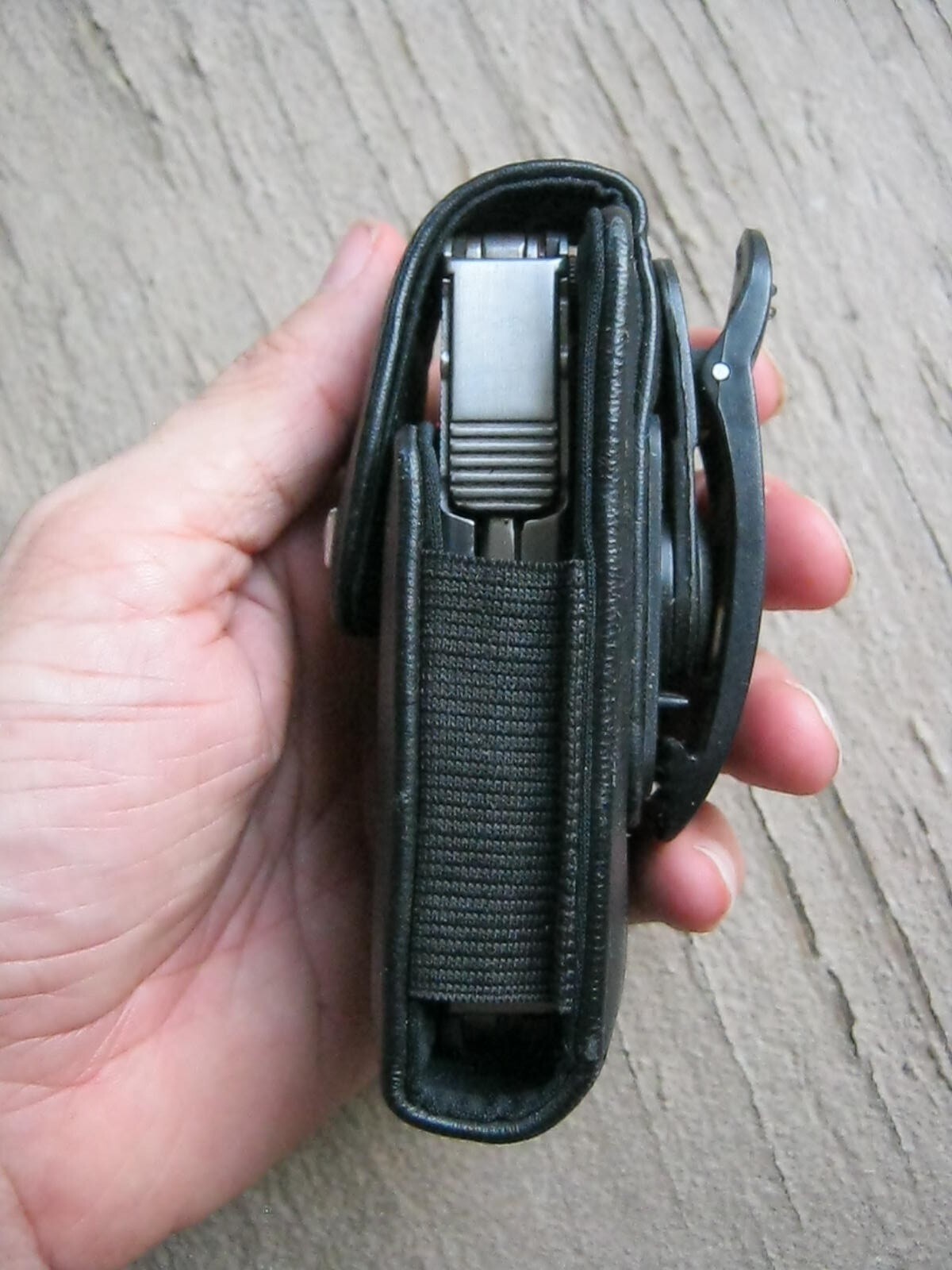 LEATHERMAN FUSE STAINLESS STEEL MULTITOOL ADVERTISING “METSO” W/BLACKBERRY POUCH