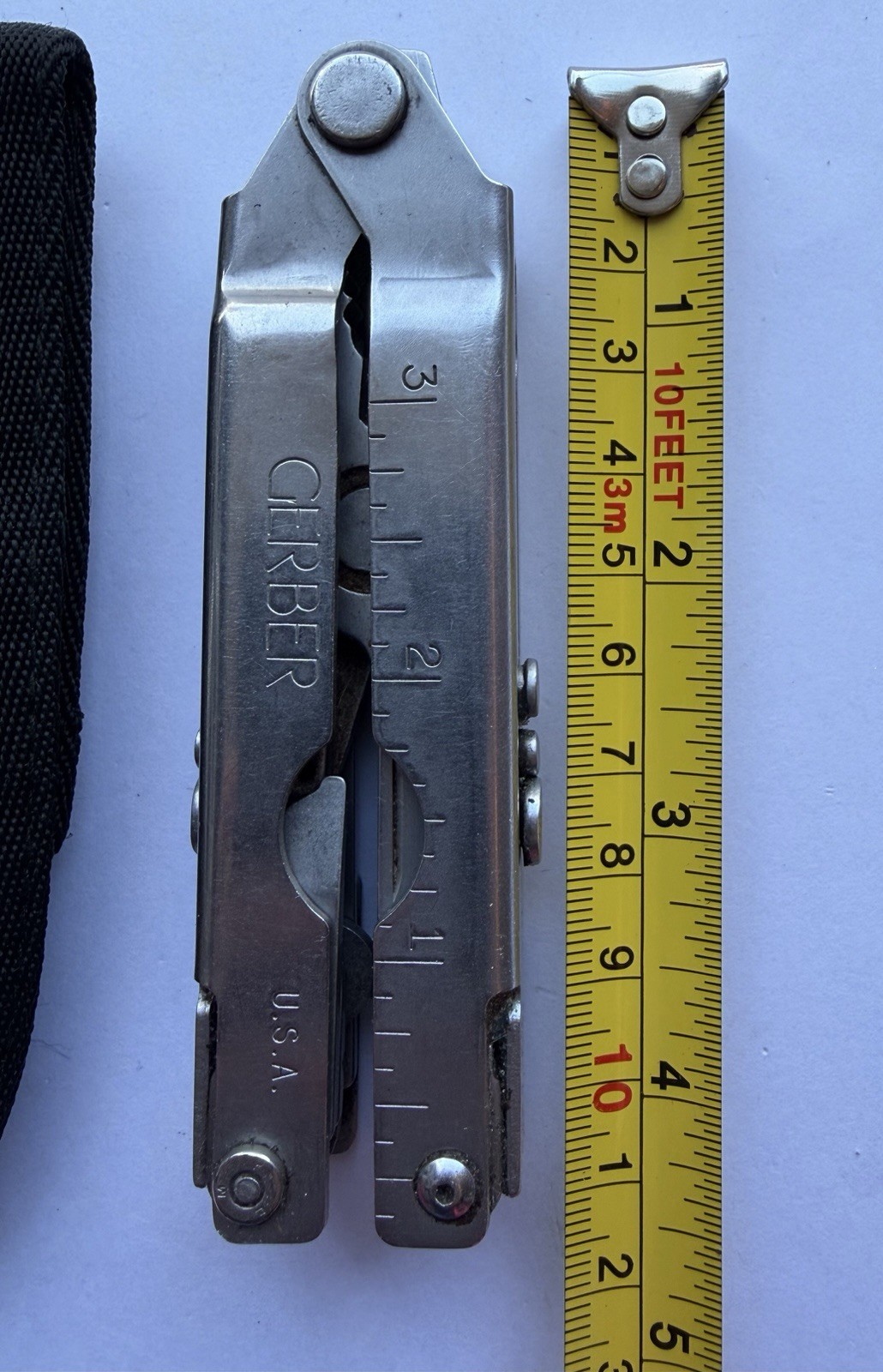 VINTAGE 1990s GERBER USA ORIGINAL BLUNT NOSE MULTI-PLIER MULTI-TOOL IN NEW POUCH