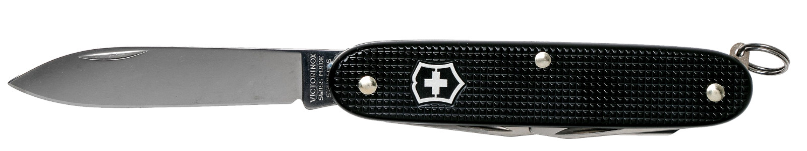 Swiss Army Knife, Pioneer Black Alox, 93 mm Victorinox 0.8201.23R, New In Box