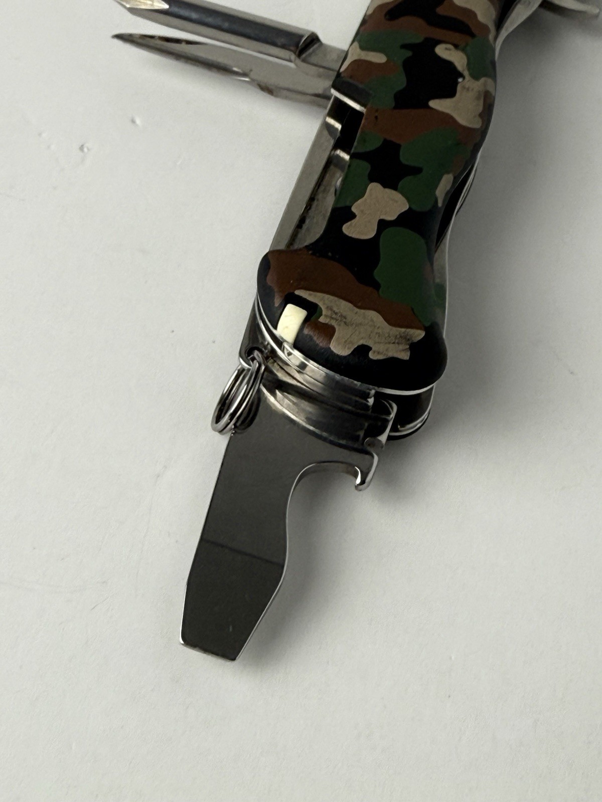 Victorinox Swiss Army Knife One Hand Trekker Camouflage 111mm