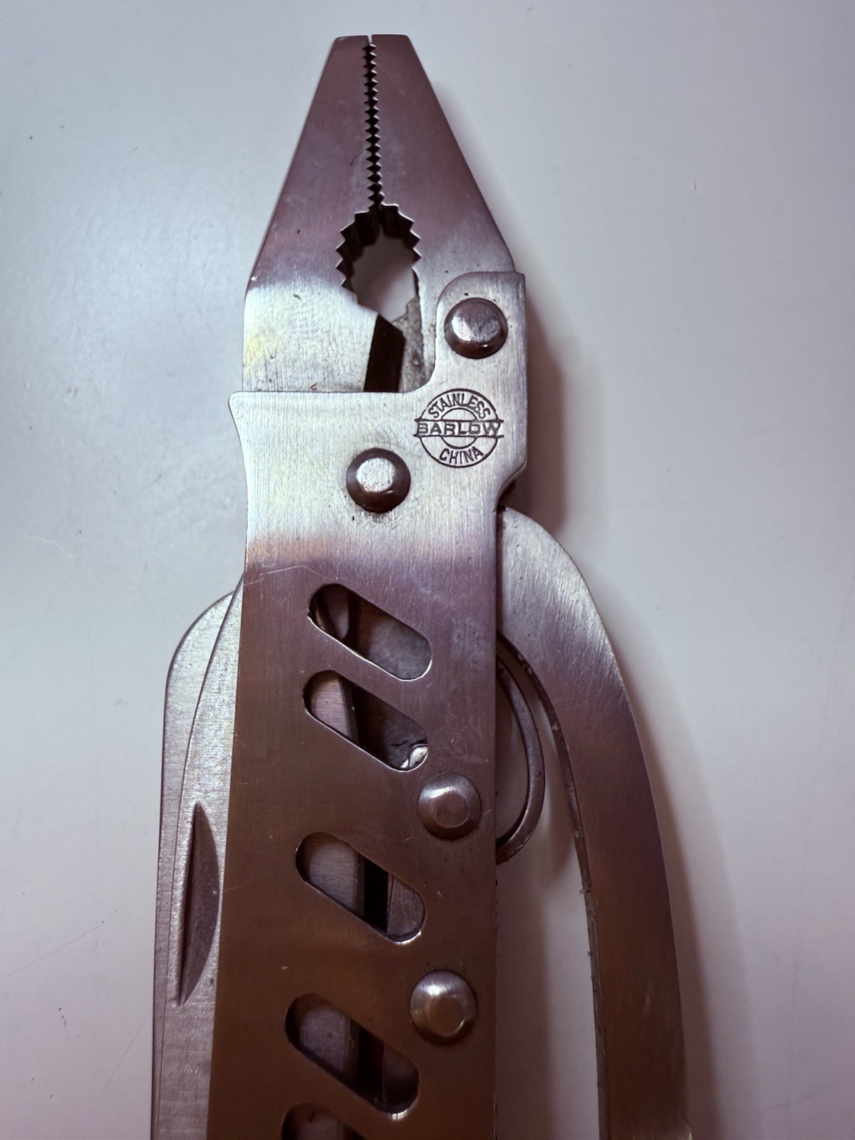 Barlow Norwood Stainless Steel Multi-Tool Pliers Knife – Box & Sheath – Vintage