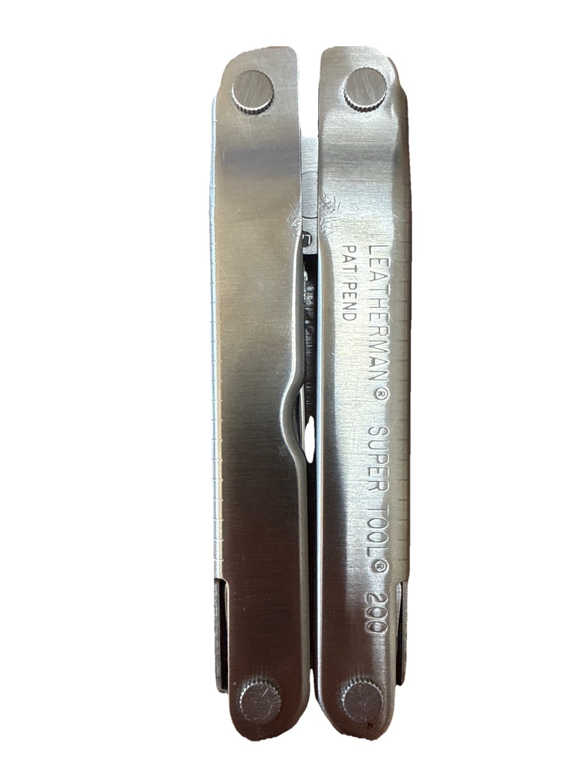 Original Leatherman Super Tool 200 Multitool With Leather Sheath Discontinued