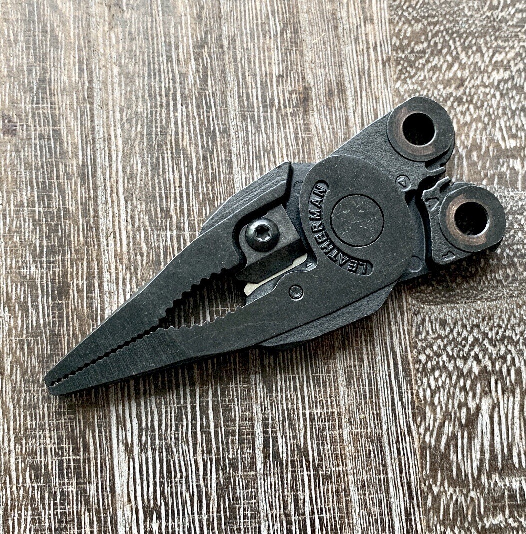 Parts Mod Replacement for Leatherman Surge Black MUT Pliers Head, cutter inserts
