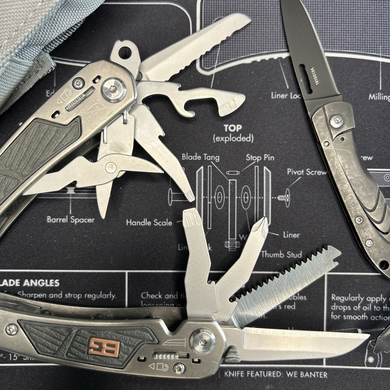 Gerber 1 BG Suspension / 1 STL 2.0 / 1 EVO Mid/ 1 Dime Compact Lot Of 4 VGUC