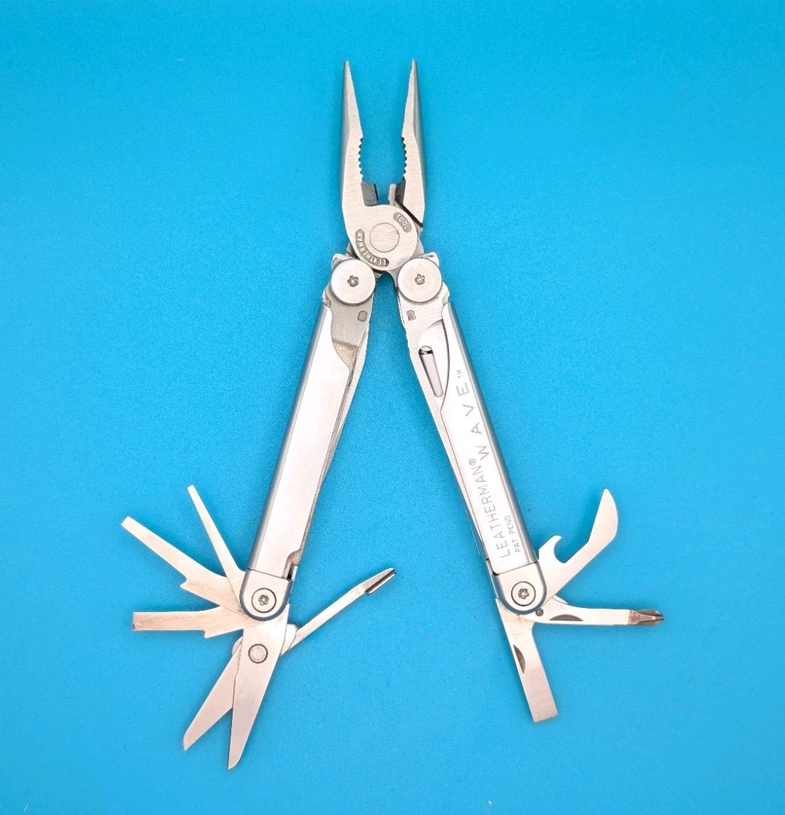 Vintage Leatherman Wave Original Multi Tool! Dated 0402 (APR, 2002) WITH SHEATH!