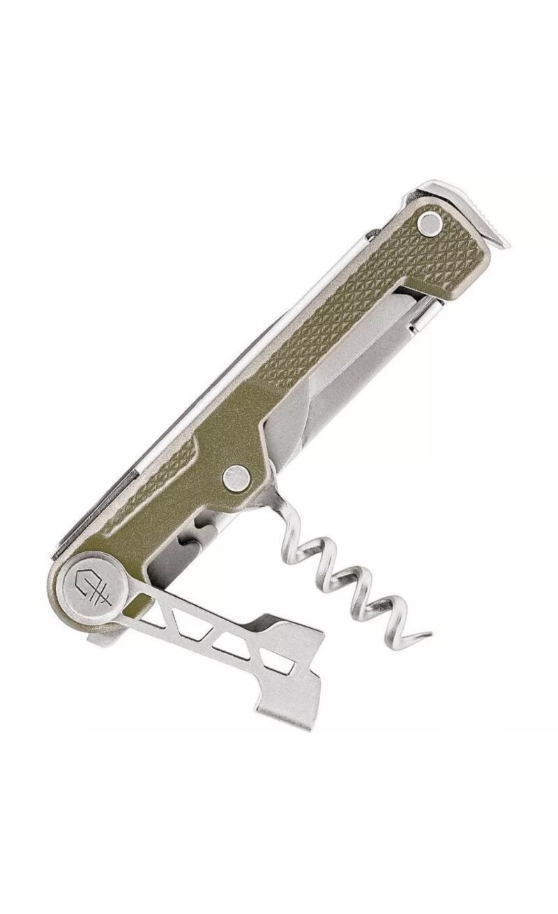 Gerber Armbar Cork Multi Tool 8 Tools In 1 Stainless Steel 3.1 O.Z. 4″ Closed