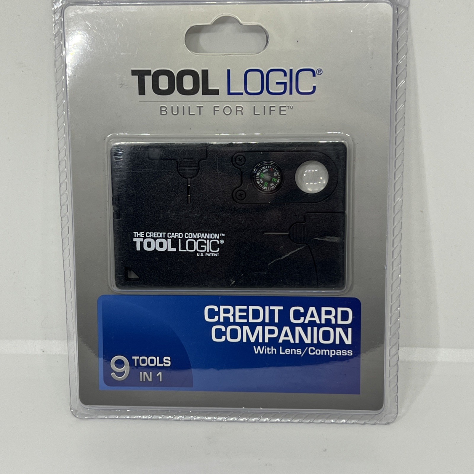 TOOL LOGIC CC1SB Credit Card Companion w/ Compass/Bottle-Opener/Pocket Knife