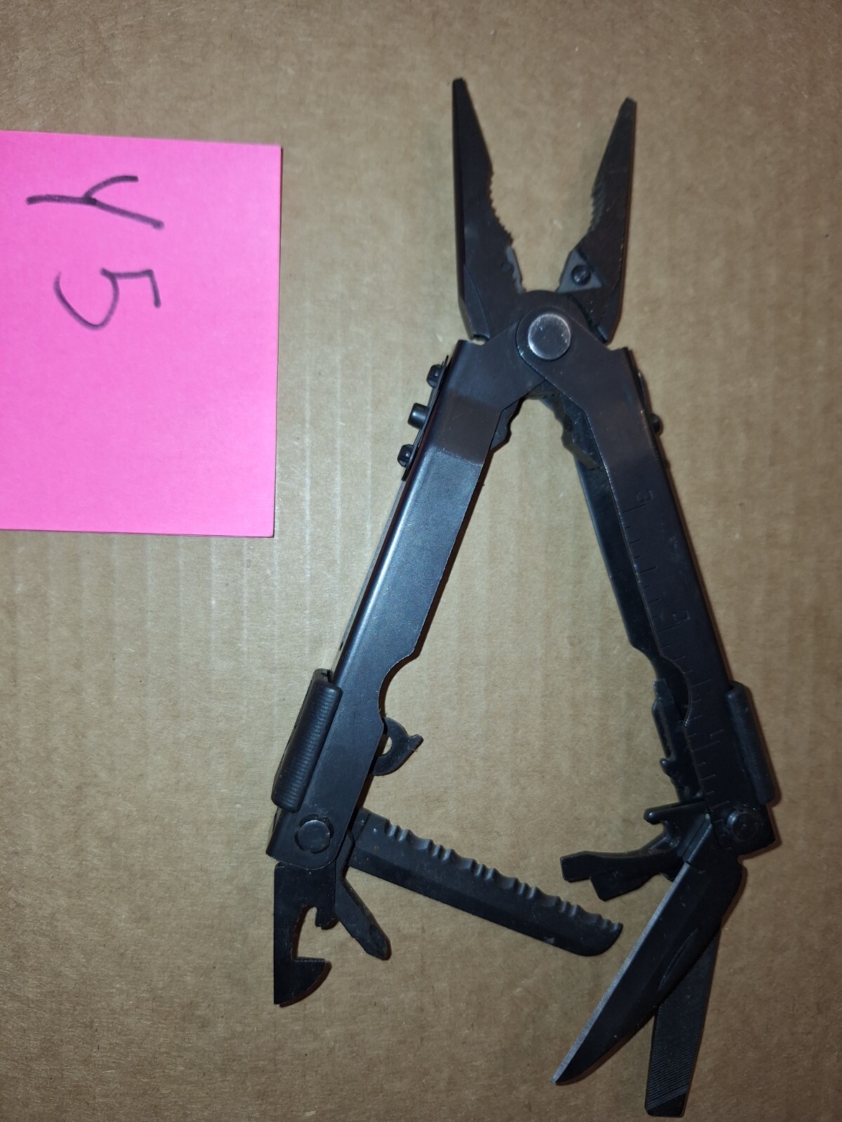 1 BLACK GERBER 600 MULTIPLYER Multi Tool EXCELLENT lot Y5