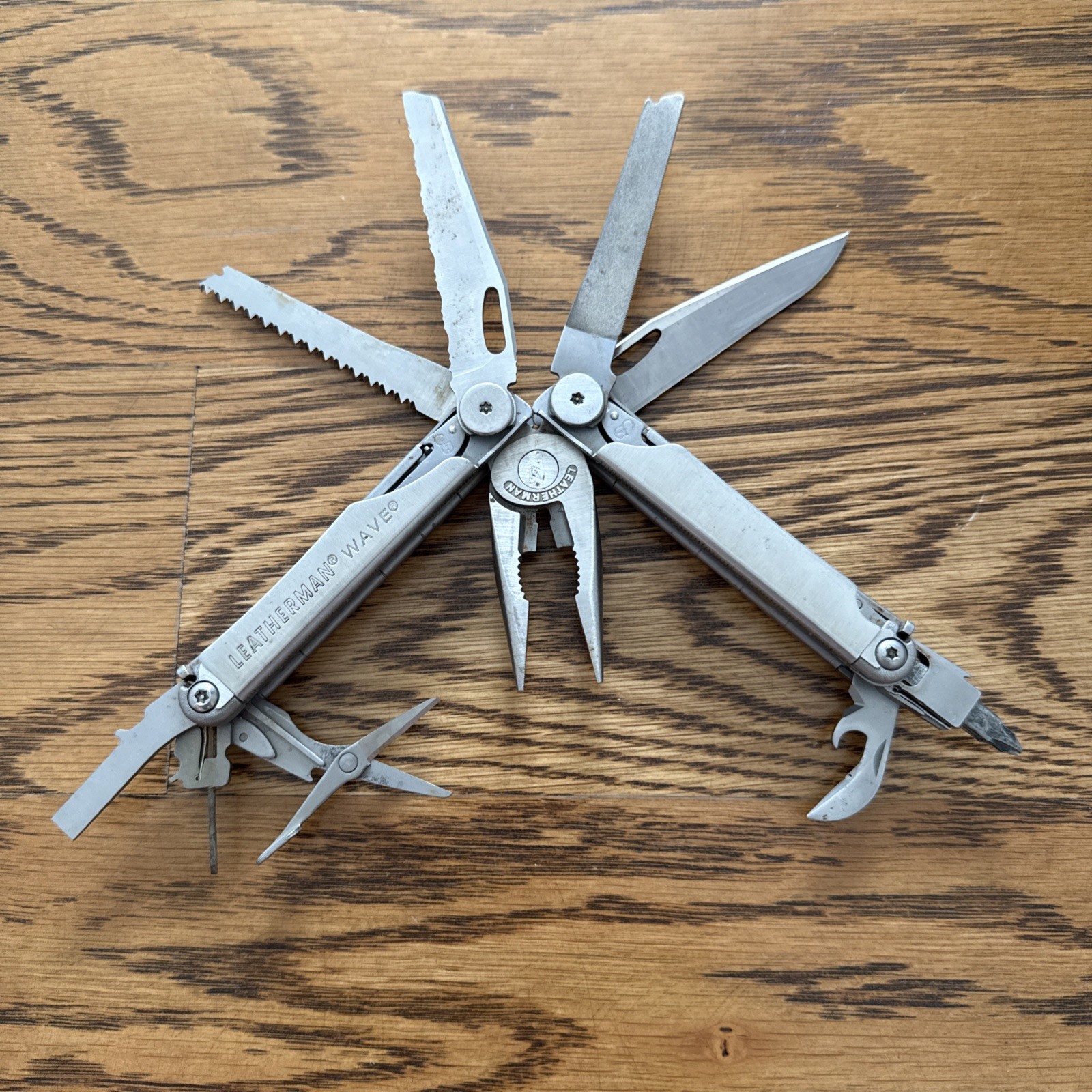 Leatherman Wave Original 1st Gen Multi-Tool Stainless Steel USA Made w/ File
