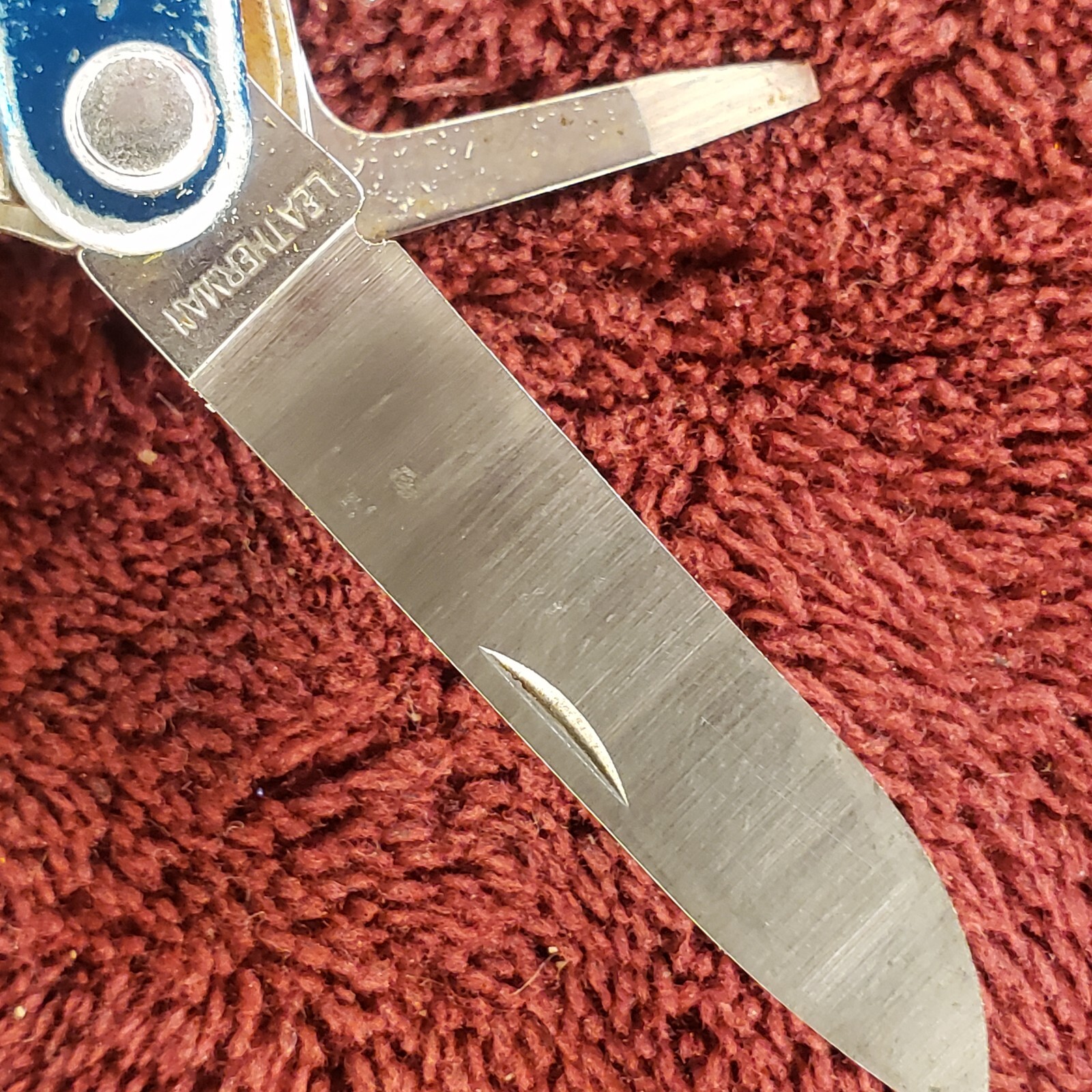 🔪🔪 Leatherman Squirt P4 Multi-Tool Blue Keychain