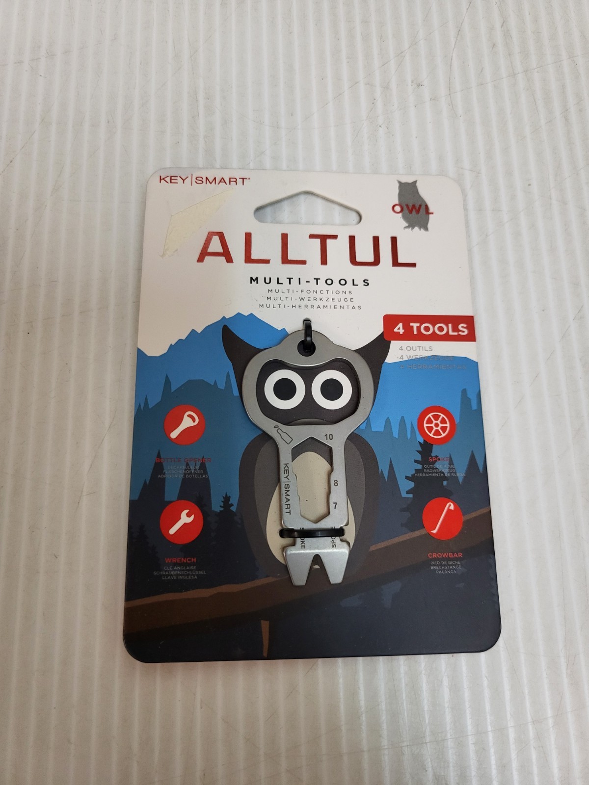 Keysmart Alltul Multi Tool Owl – KS824-SS-OWL