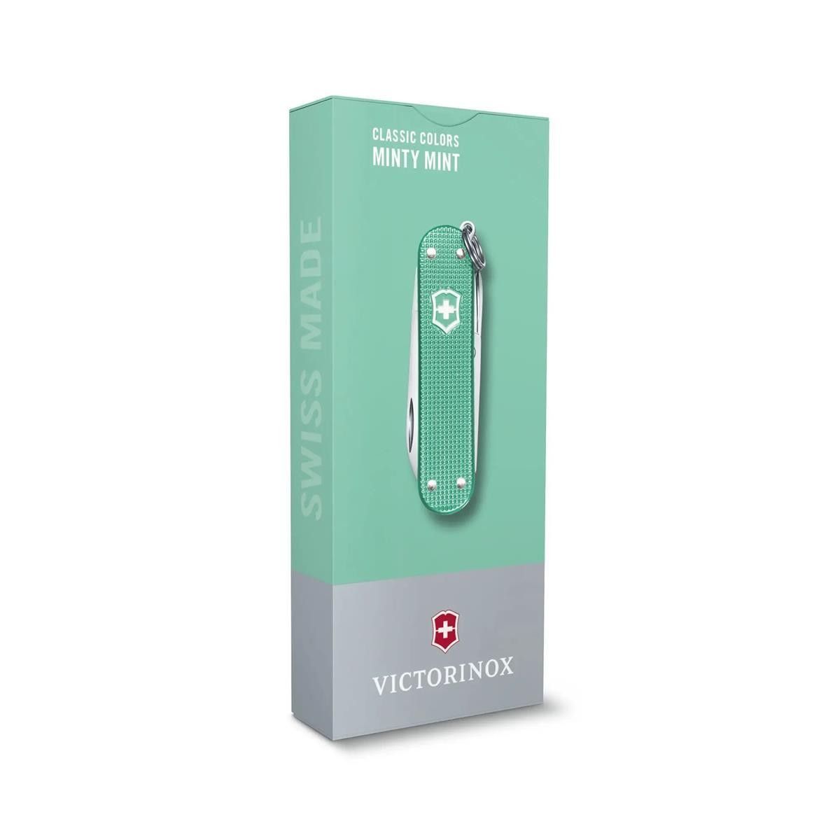 Victorinox Classic SD Alox Swiss Army Pocket Knife | Minty Mint