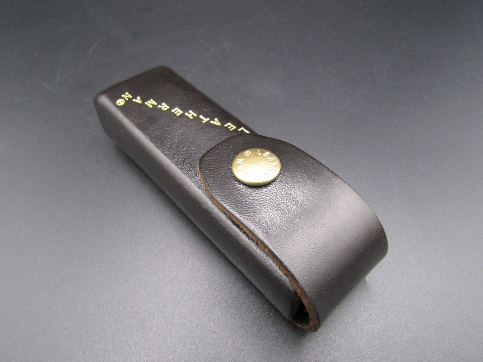 Vintage New Old Stock NOS Genuine Leatherman Multi-Tool Black Pouch Sheath 4 1/4