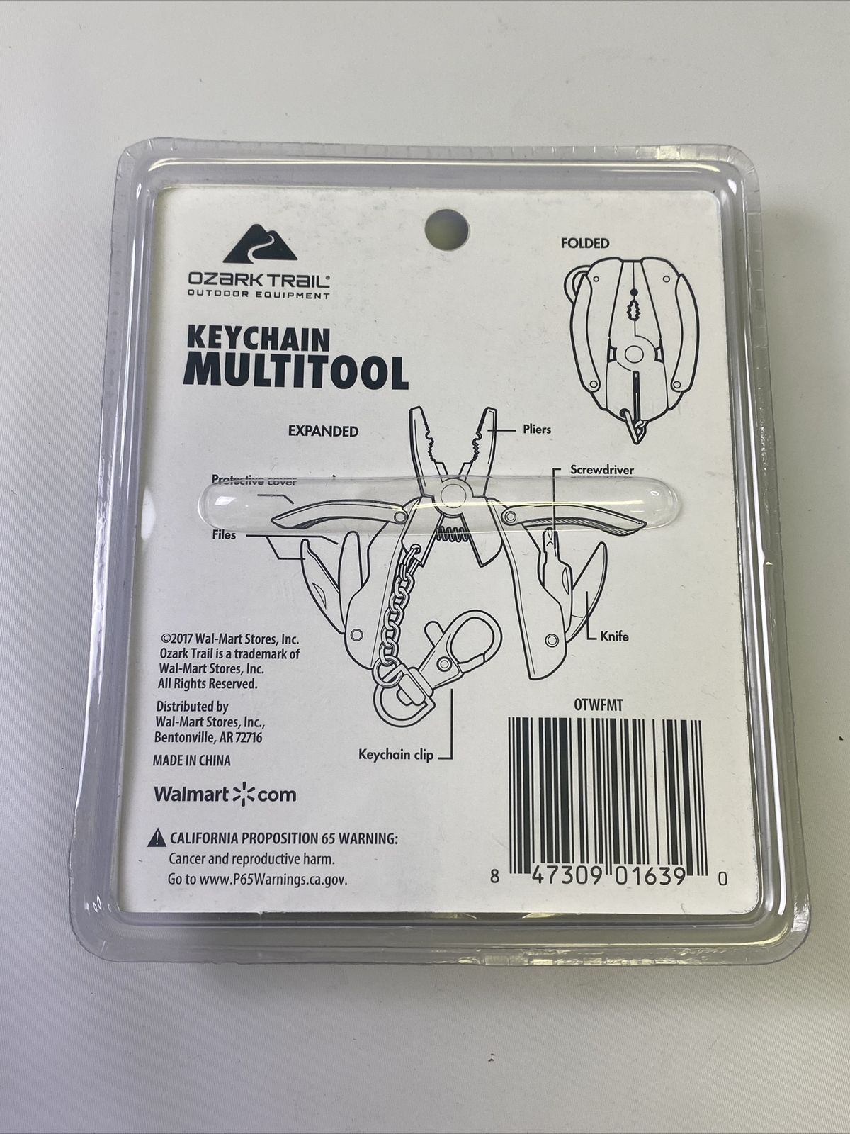 Ozark Trail Multi Tool KeyChain – EDC Bug Out Bag Easy To Carry New