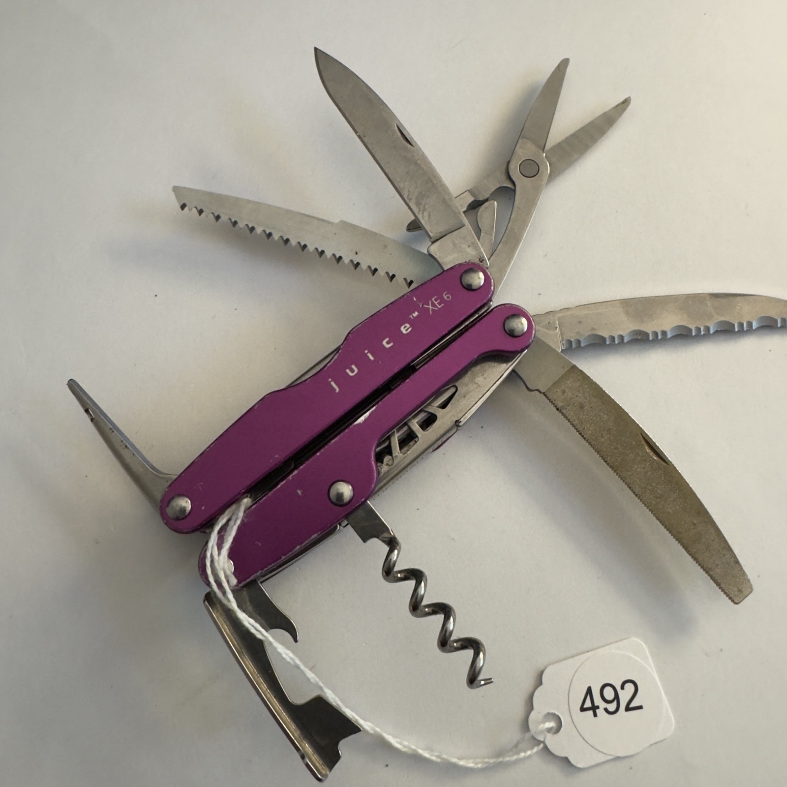 Leatherman Juice XE6 Plier Scissor Multi-Tool Pocket Knife Stainless EDC #492