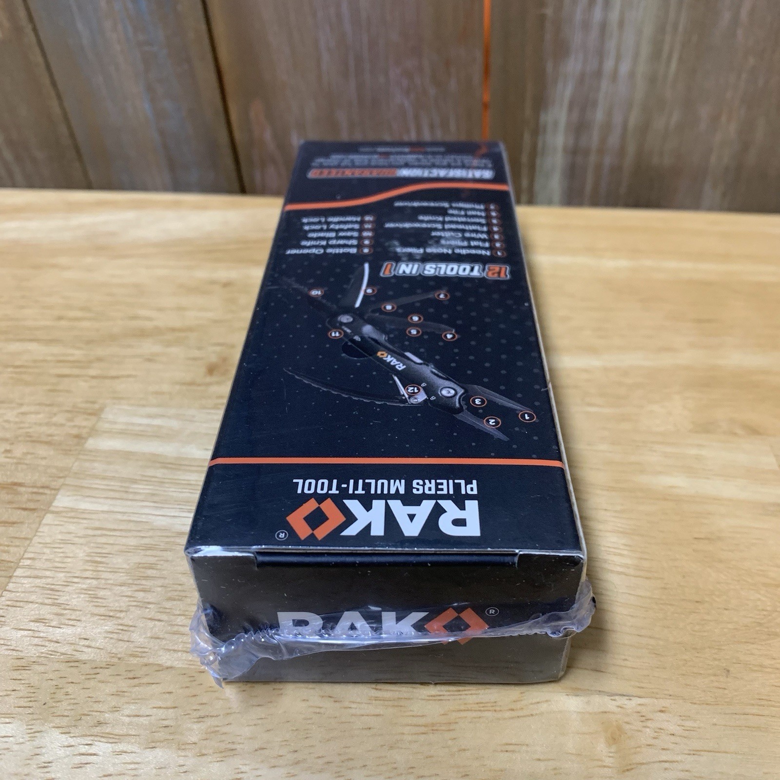 Rak Pliers Multi Tool 12 Tools In One. Plus Carrying Case New Factory Sealed.
