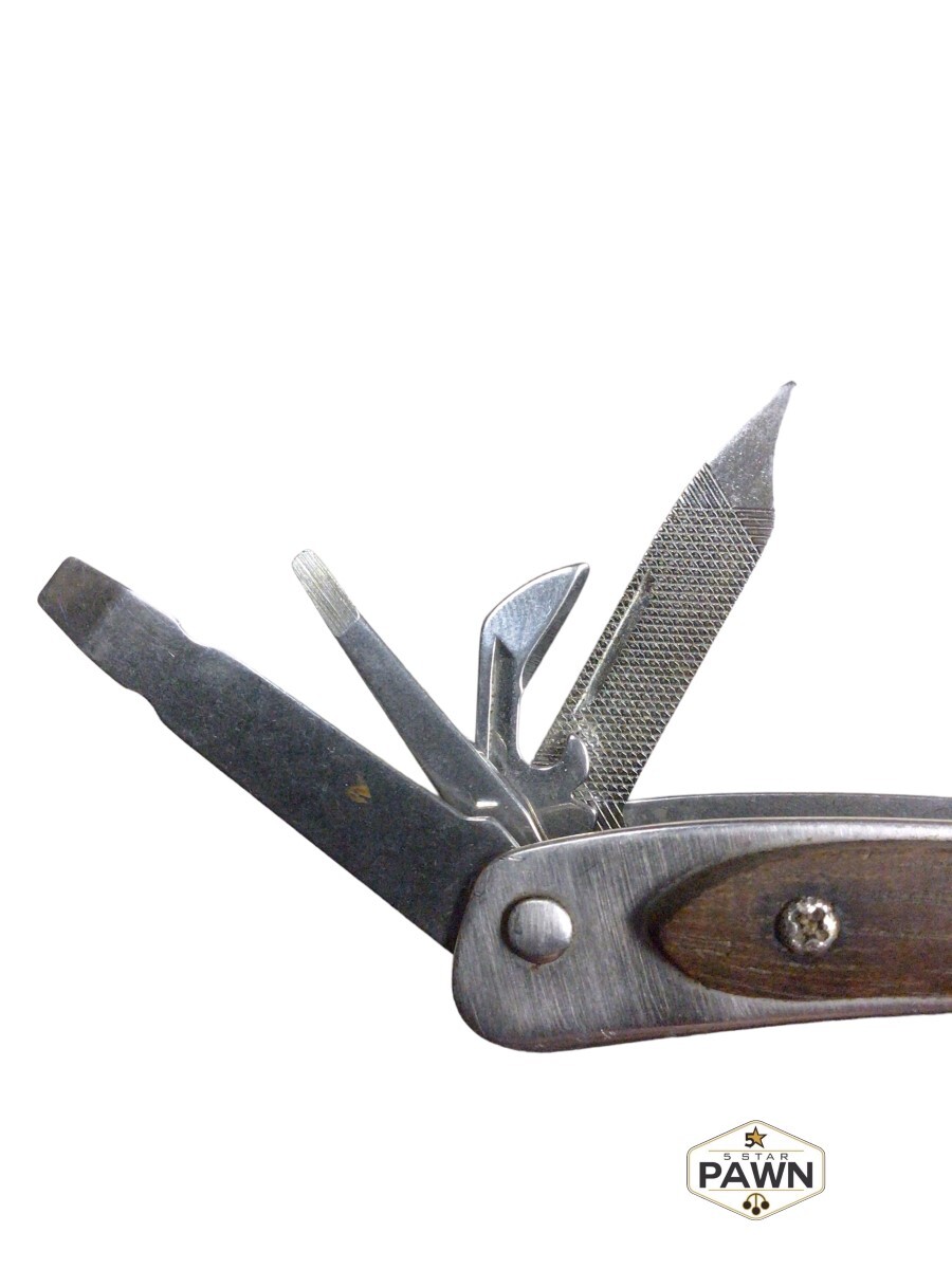 Winchester Vintage Gentlemen 9 Multi-Tool Set With Wood Handles (FVS023183)