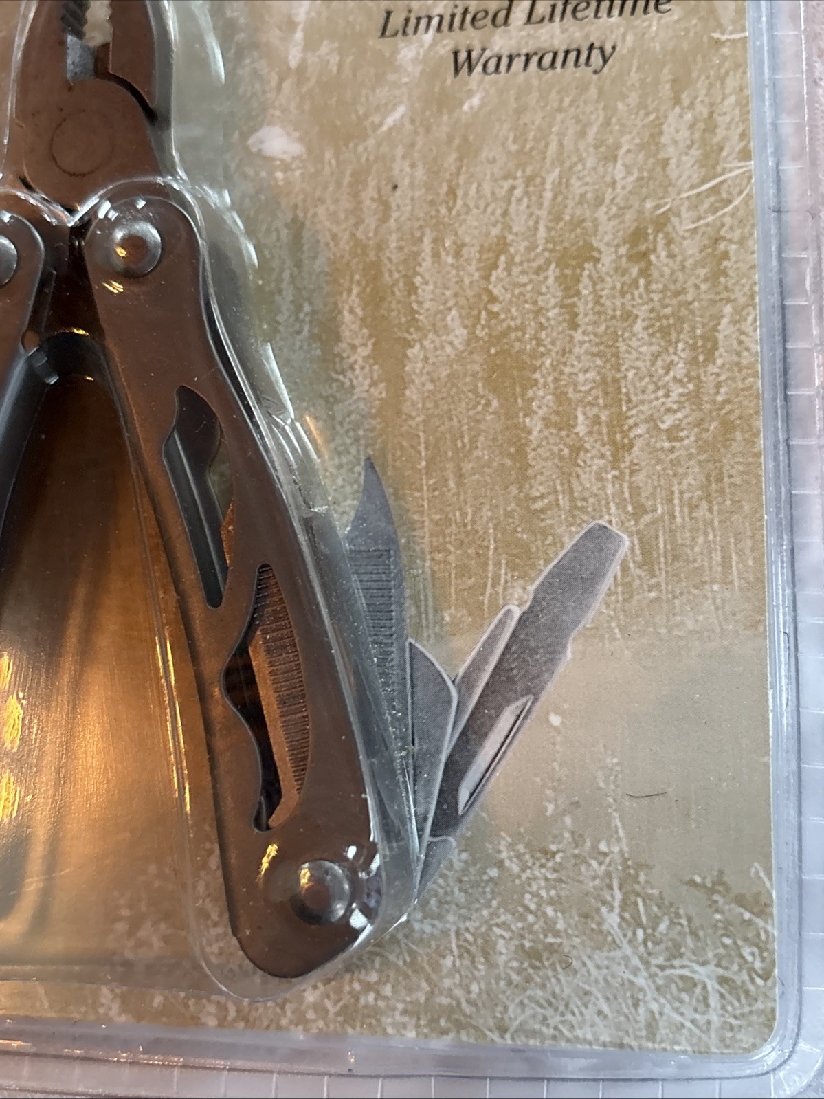 Sheffield 12-in-1 Multi-Tool – New, Sealed on Card. Includes Carrying Case.