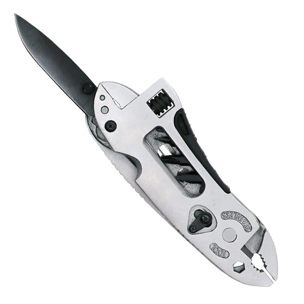 Folding Multi tool Knife Multipurpose Outdoor Pocket Pliers Multitool Camping