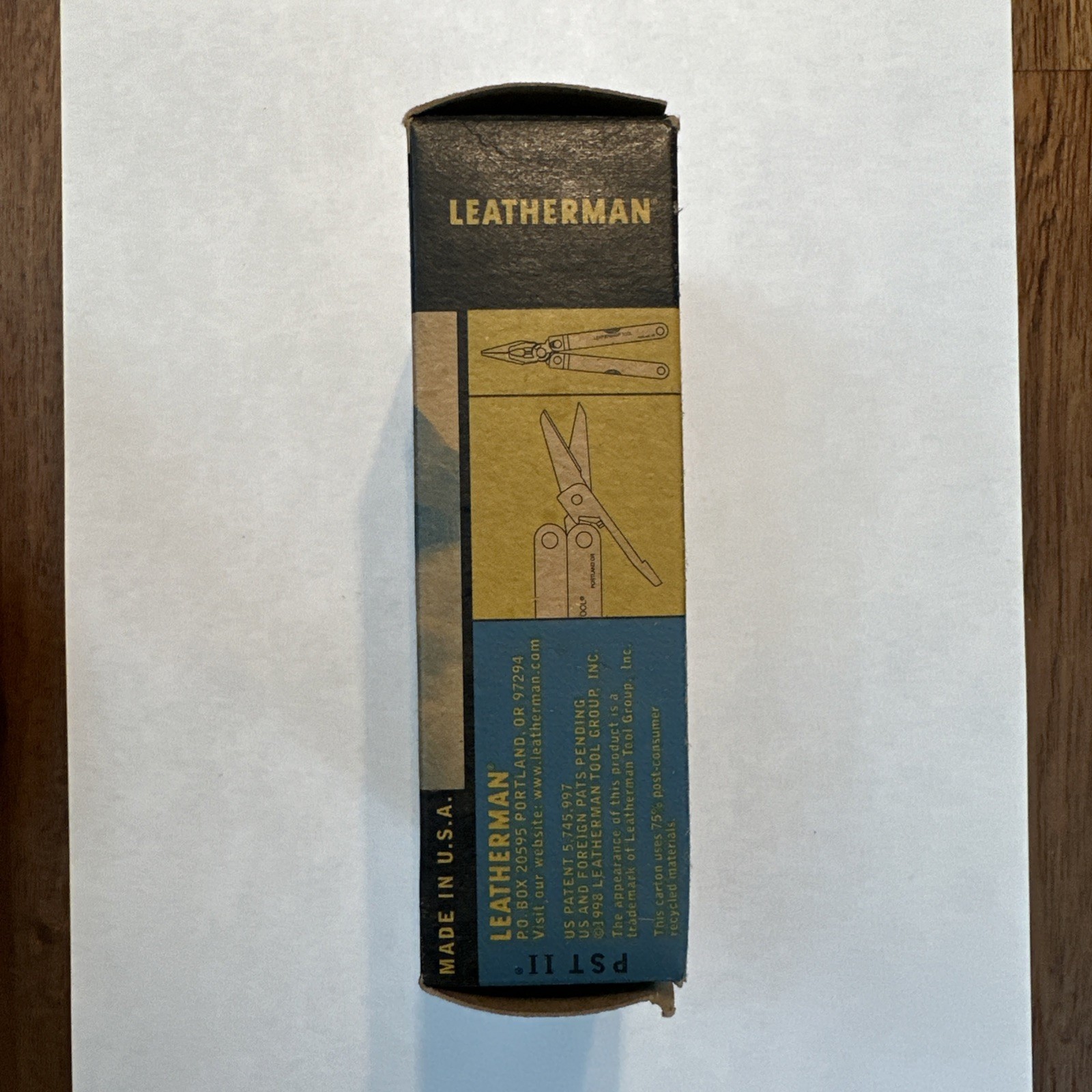 1998 LEATHERMAN PST II MULTI-TOOL BRAND NEW IN BOX! KEPT IN STORAGE! MADE IN USA