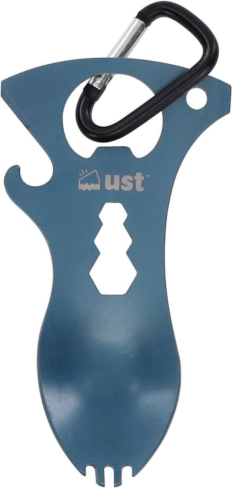 Stainless Steel Spork Multi-Tool, Blue, One Size