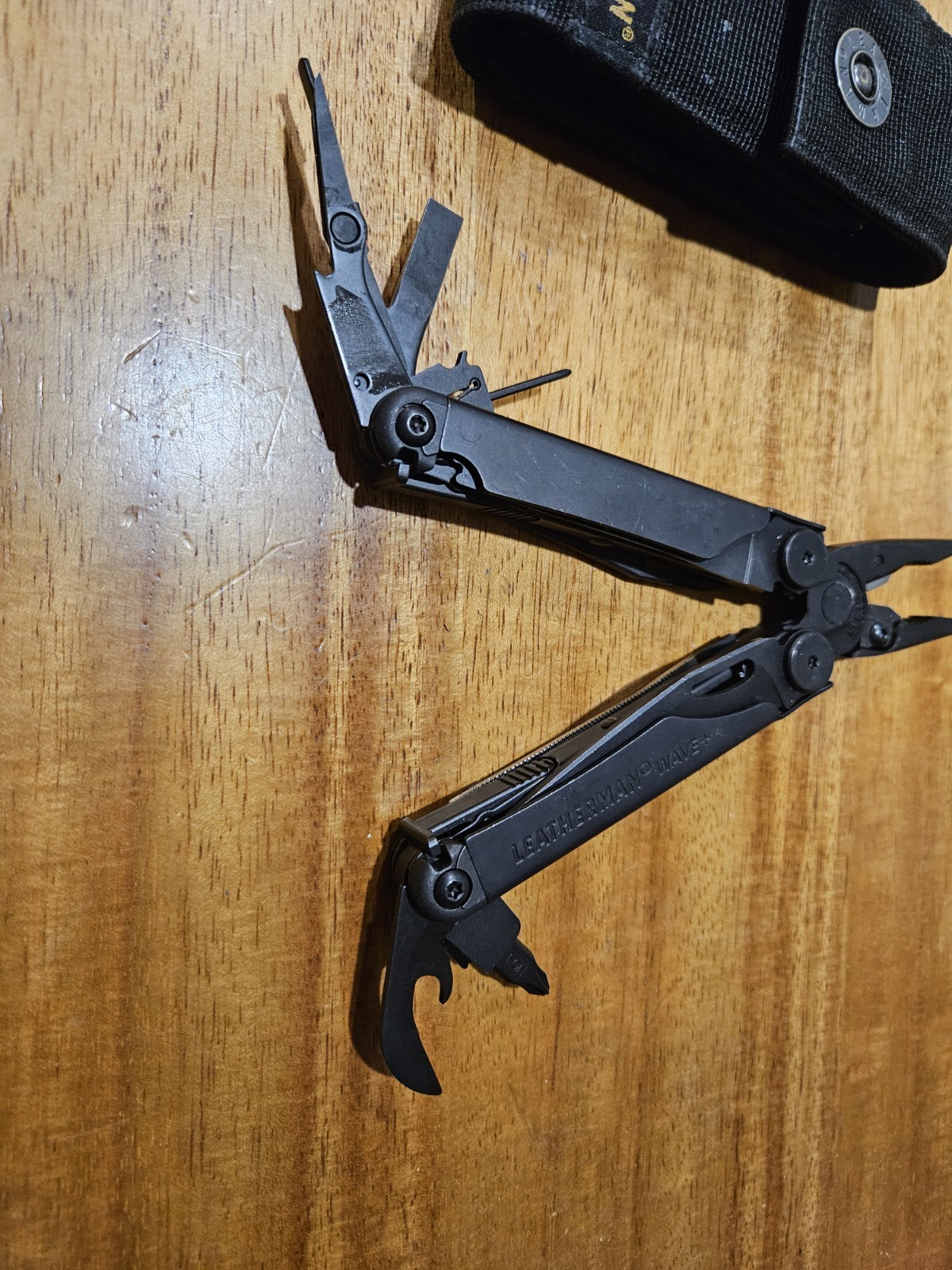 Leatherman Wave Plus + Multi-Tool! FAST SHIPPING! BLACK OXIDE! WITH SHEATH!