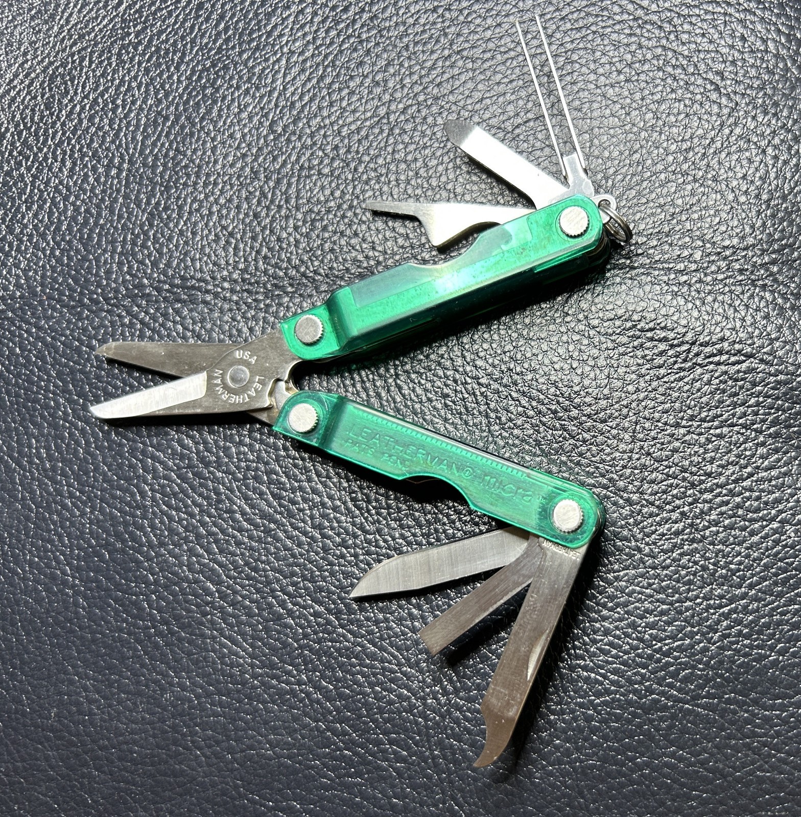 Leatherman MICRA Multi-Tool – Polycarbonate Green – 10/00 – 06/01
