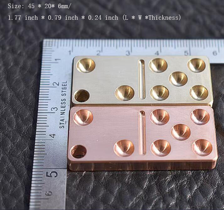 Brass/Copper Small Pendant EDC Portable Creative Chain Pendant Ornamen Adult Toy
