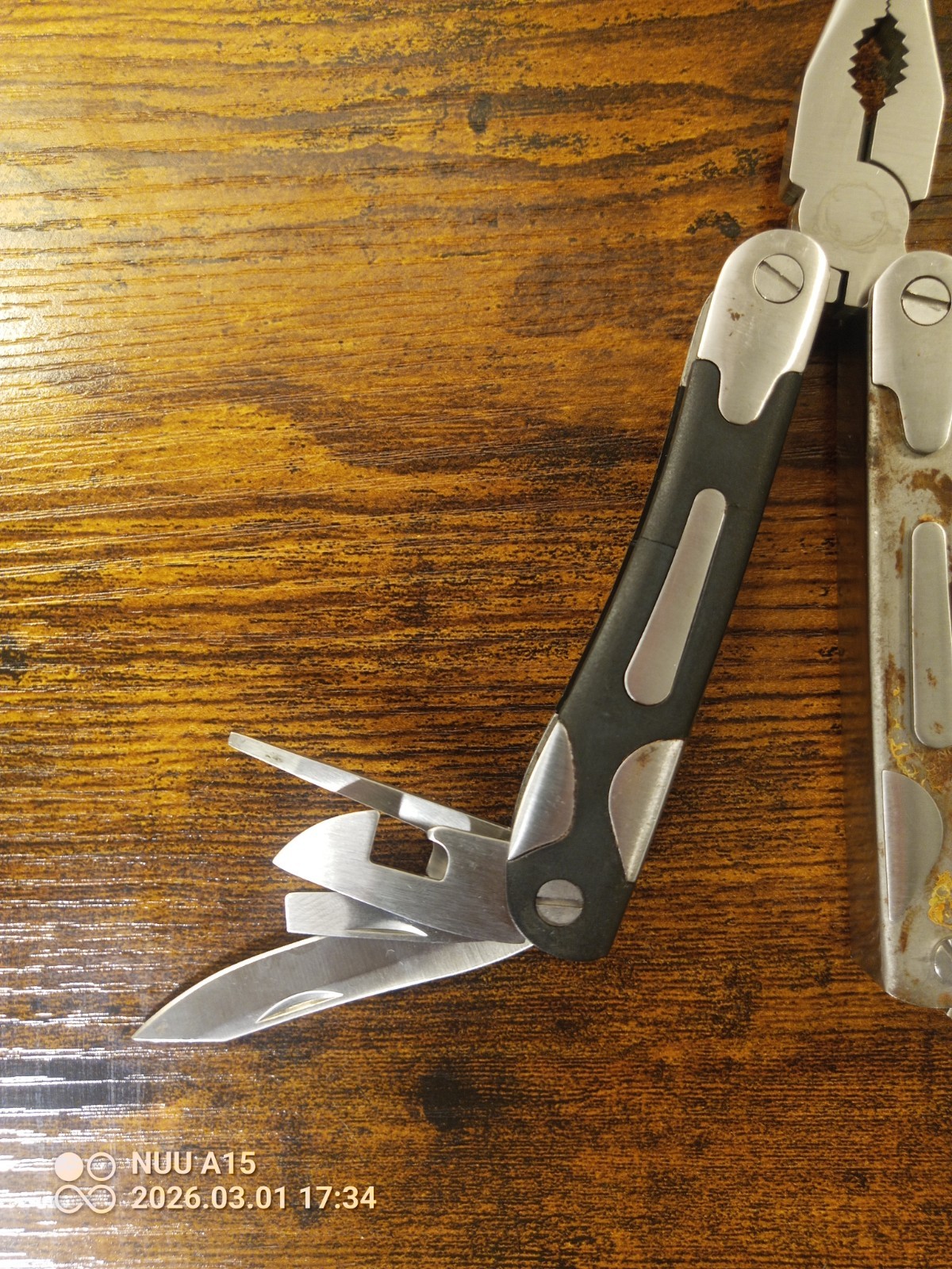 Sports Afield 15-In-1 Pocket Size Stainless Steel Utility Pliers With Belt Case