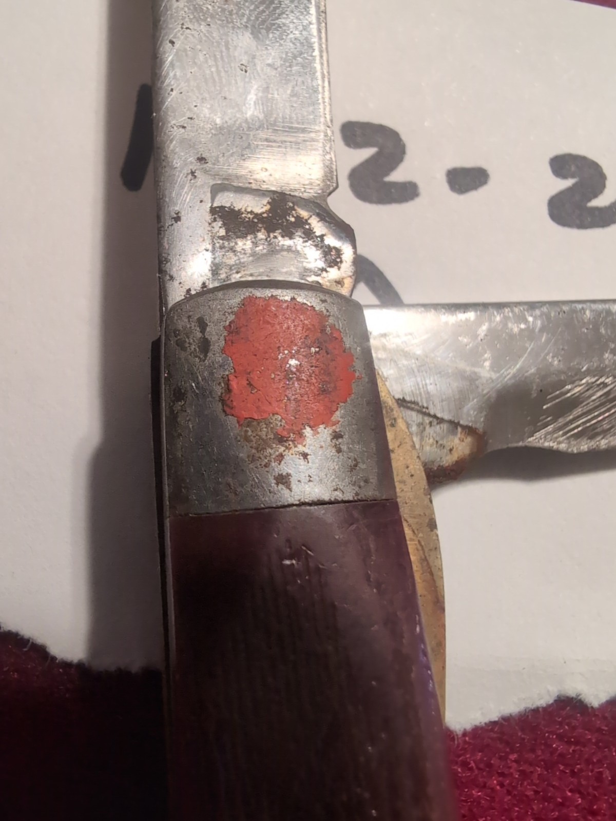 Klein Tools S-2 USA multi-tool knife & locking screwdriver, working, light rust