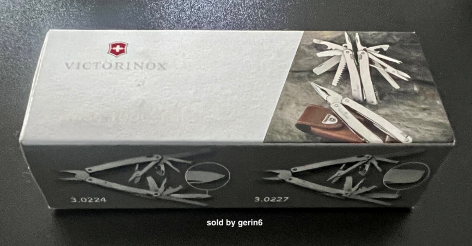 Victorinox Swiss Army Knife, Swisstool With Brown Pouch 3.0224.L New In Box