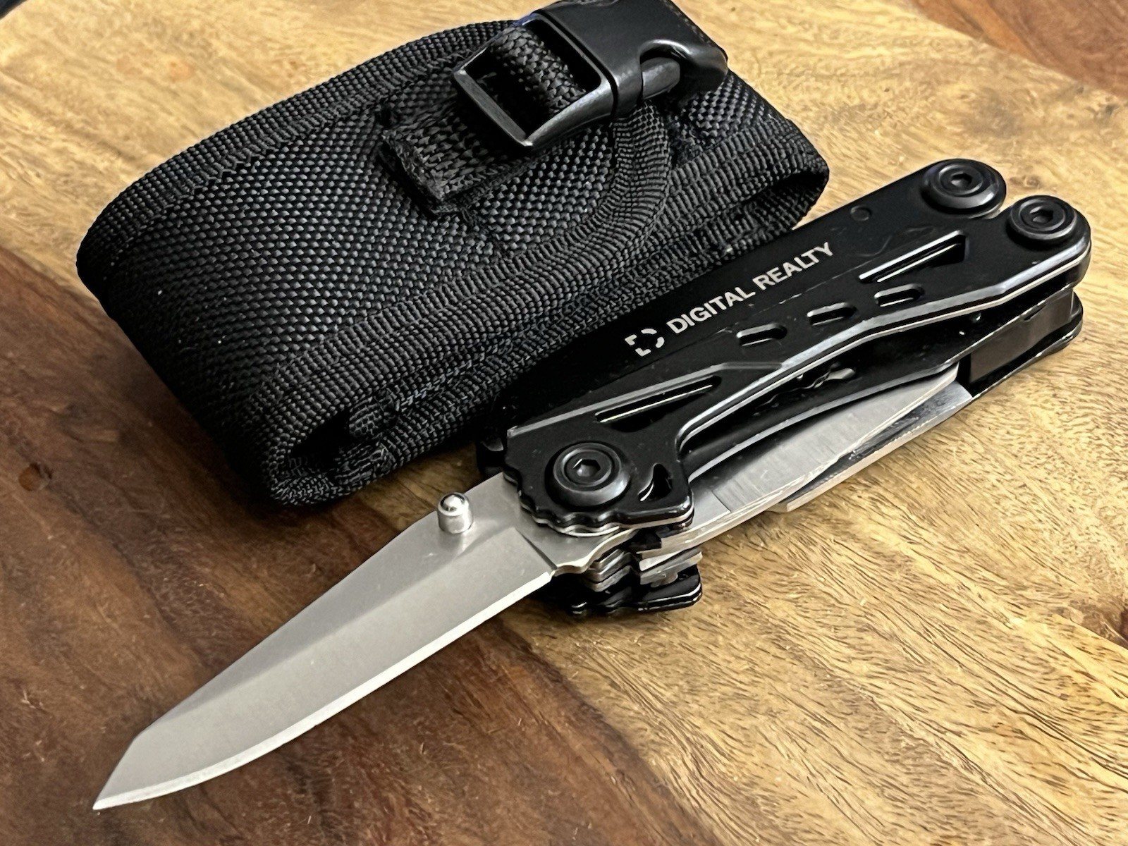 Basecamp Firestarter 11- in 1- 420 Stainless Steel Multitool Nice w/Molle Sheath