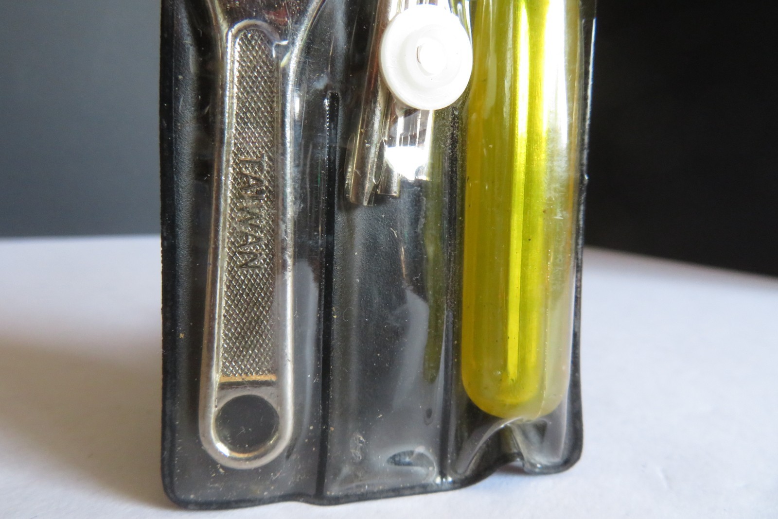 VINTAGE Pocket Tool Kit Multi-Tool Set Crescent® Wrench Screwdriver Phillips Awl