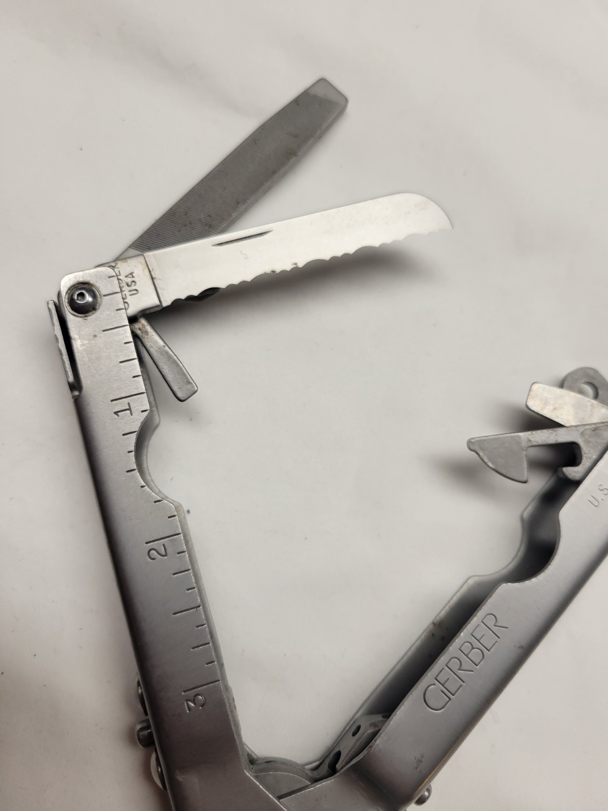VINTAGE 1990s GERBER USA ORIGINAL BLUNT NOSE MULRI-PLIER MULTI-TOOL EXC COND