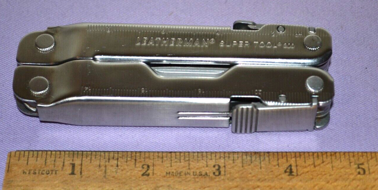 OEM Leatherman Super Tool 300 Multi-Tool Knife, Pliers, Other Tools – Great Cond