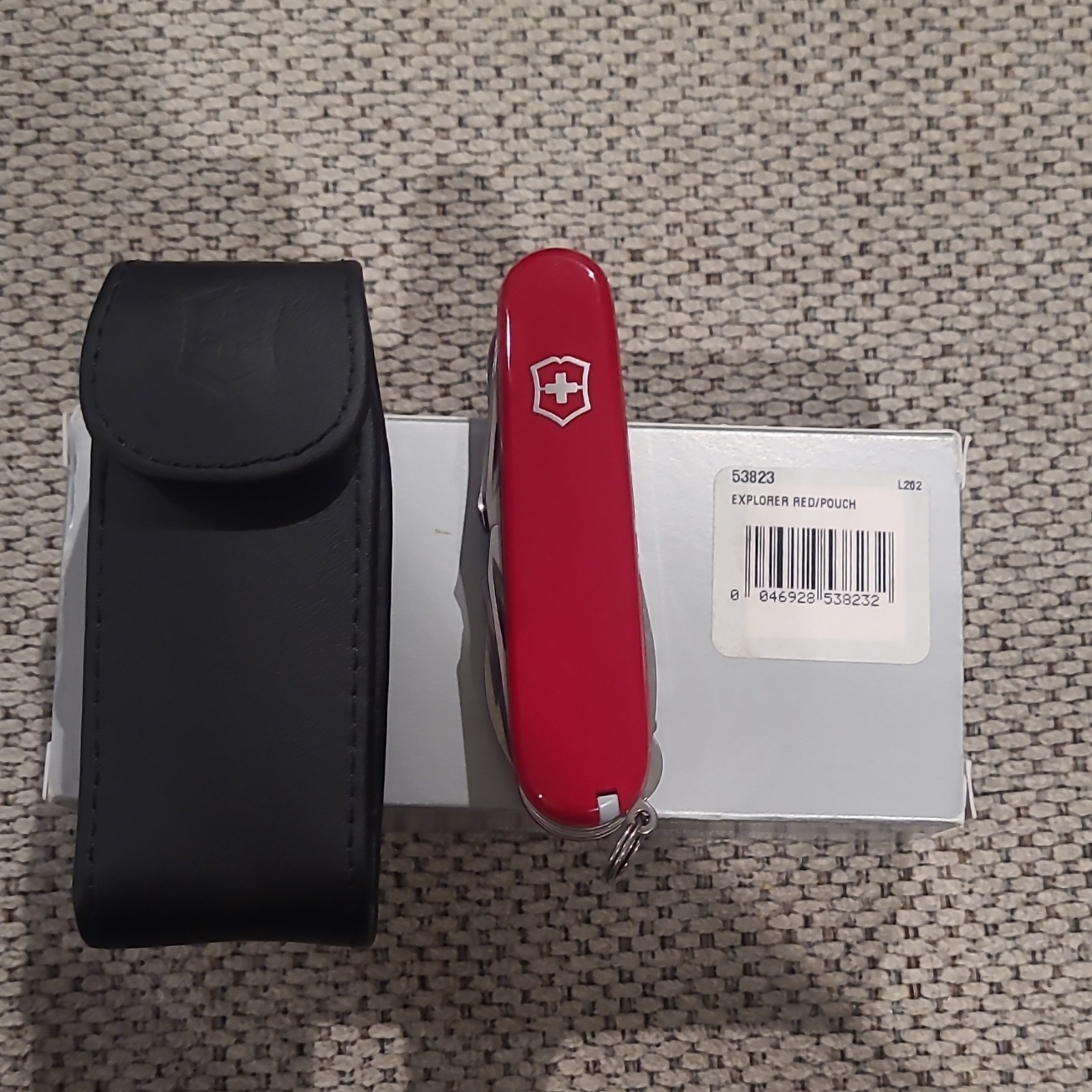 Victorinox Explorer Red Multi-Tool Model 53823 with Black Pouch