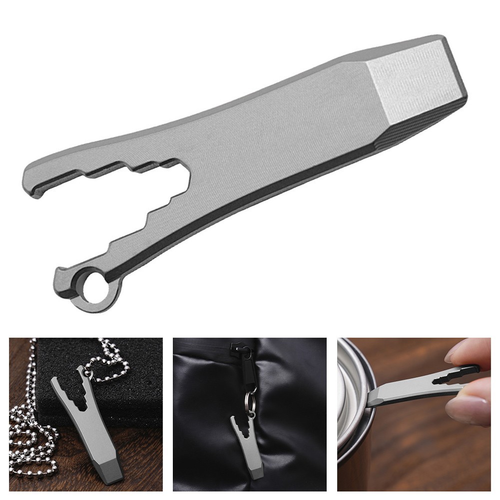 for handy Ti Alloy for CROWBAR for Opening Bottles and Screws in Outdoor