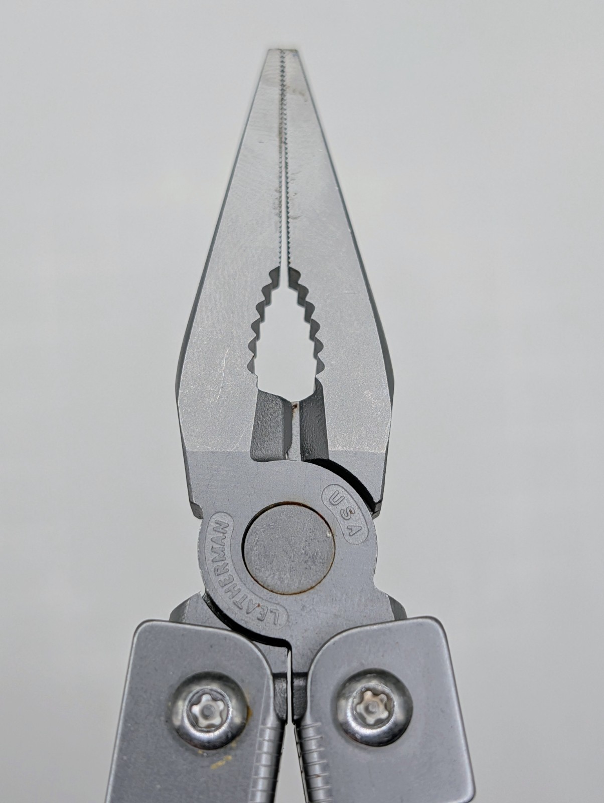 Leatherman SideClip Multi-Tool, Rare Retired Pats Pend Plier, Knife W/Belt Clip