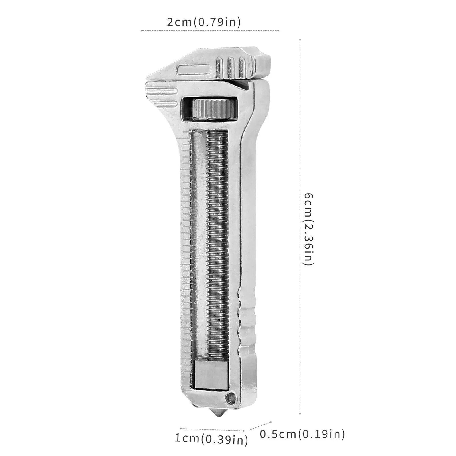 1/2/3PCS Pocket Wrench Multitool Compact Titanium Screwdriver for Fishing Opener
