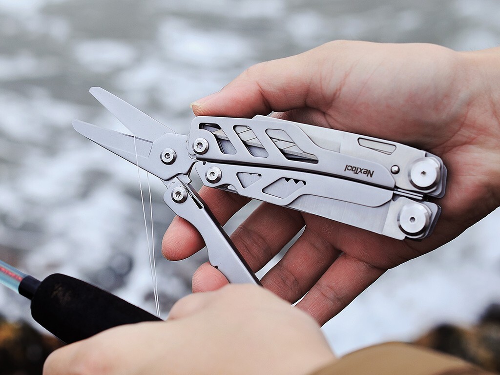 NexTool Flagship Pro Multitool Stainless Handles Several Essential Tools Locking
