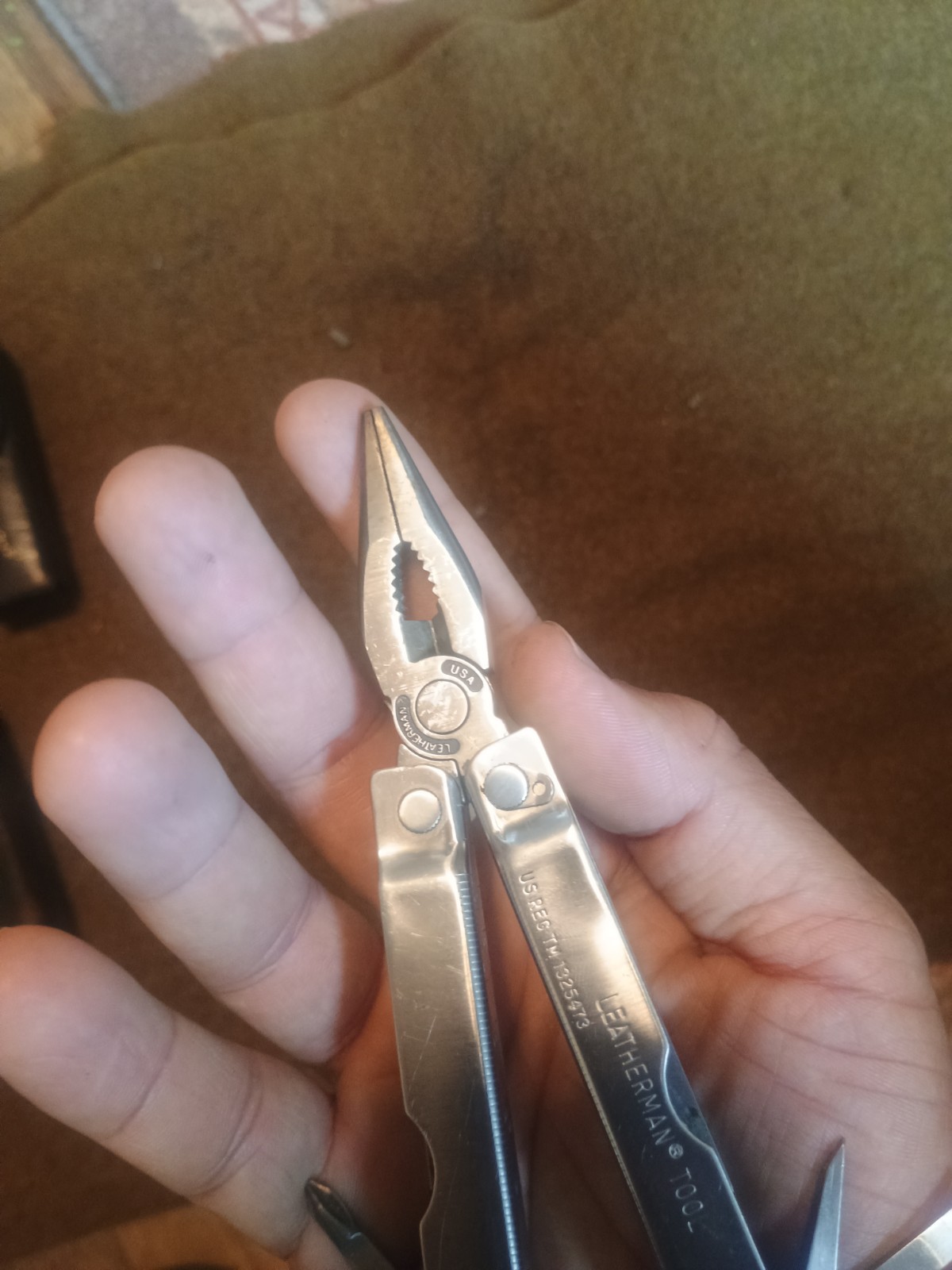 2 Vintage Leatherman PST Multi-Tools Leather Sheaths