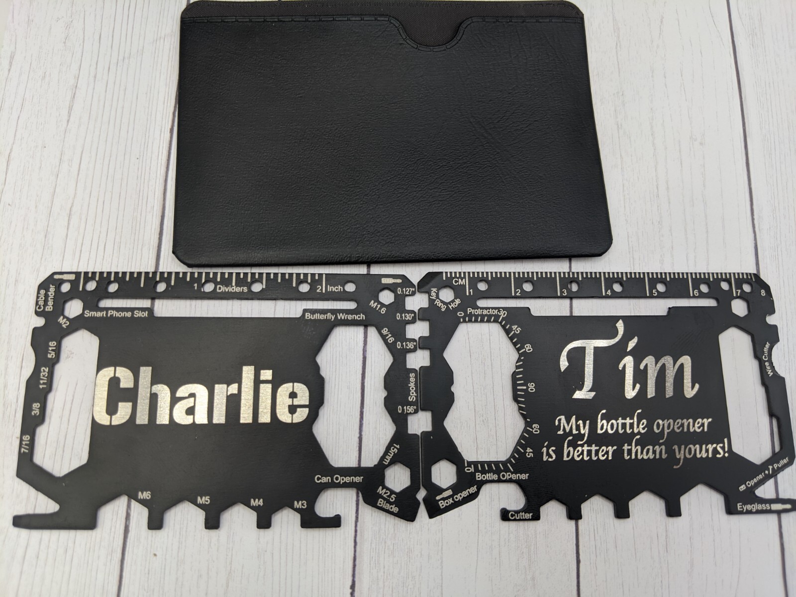 46 in 1 Credit Card Multi Tool – Personalized – Laser Engraved Multi Tool!