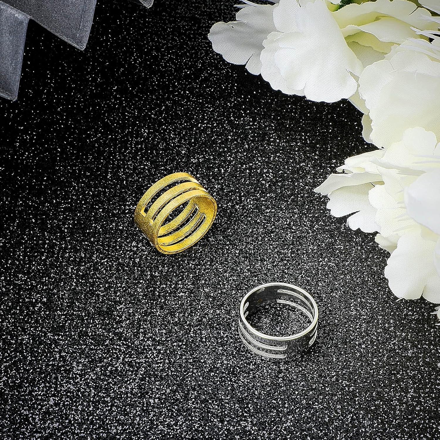Exquisite 2-Piece Jewelry Ring Opener Set – Durable & Fashionable Design