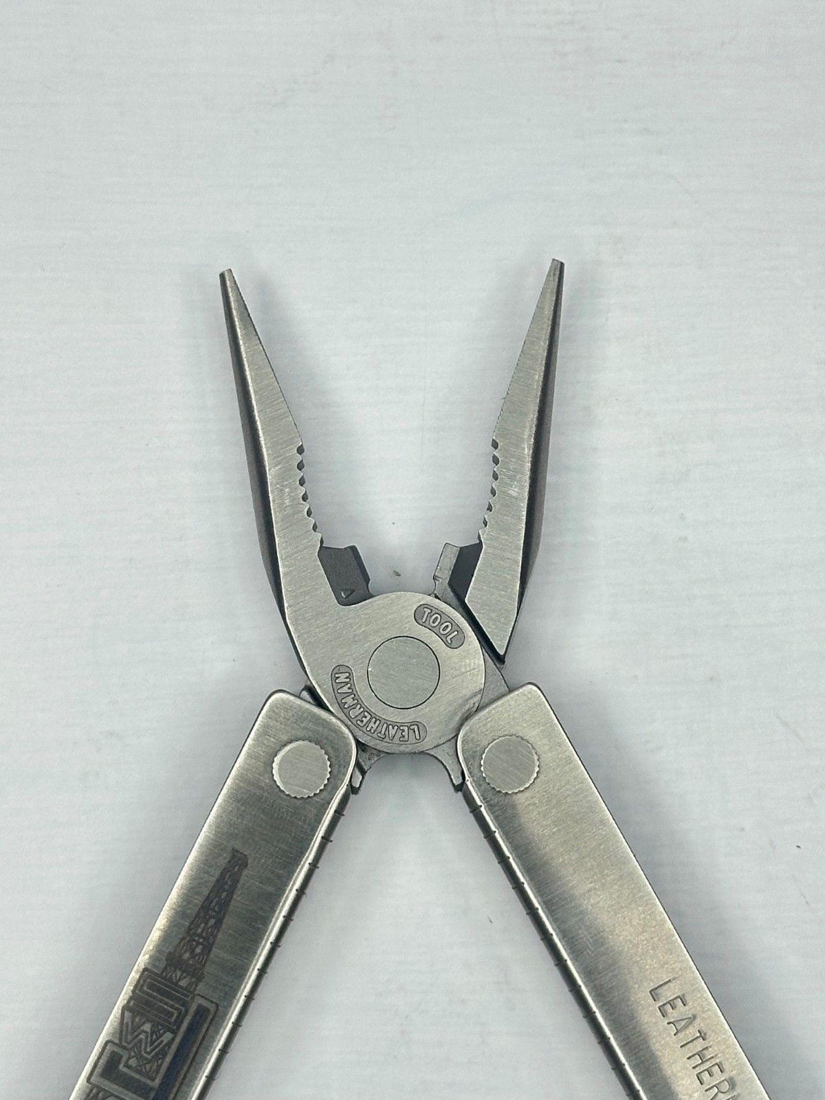 Vintage 2002 Leatherman Portland OR Multi Tool w/Nylon Sheath Oilfield 15 Years