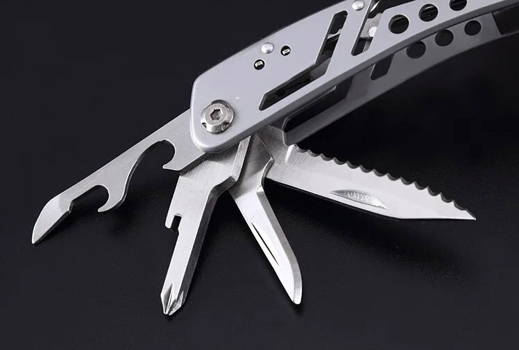 Multi Tool/Utility Knife for Camping Hiking Emergency and Every Day Use! Sturdy!