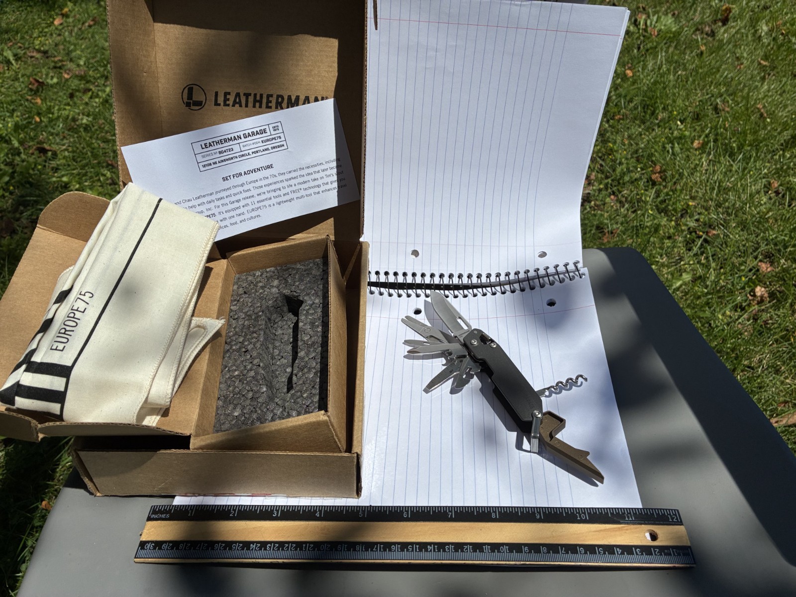 Leatherman Garage Batch 004 Europe75 Limited Edition Multitool New